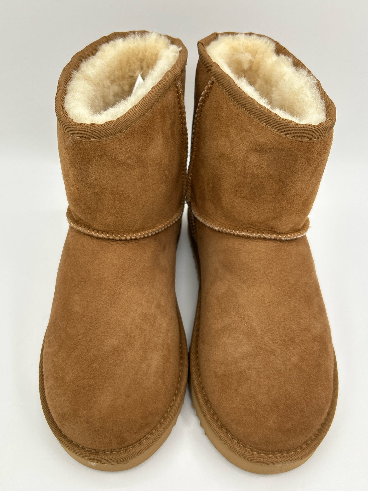 FIRESIDE By DEARFOAMS Size 10 Chestnut Women Booties NIB