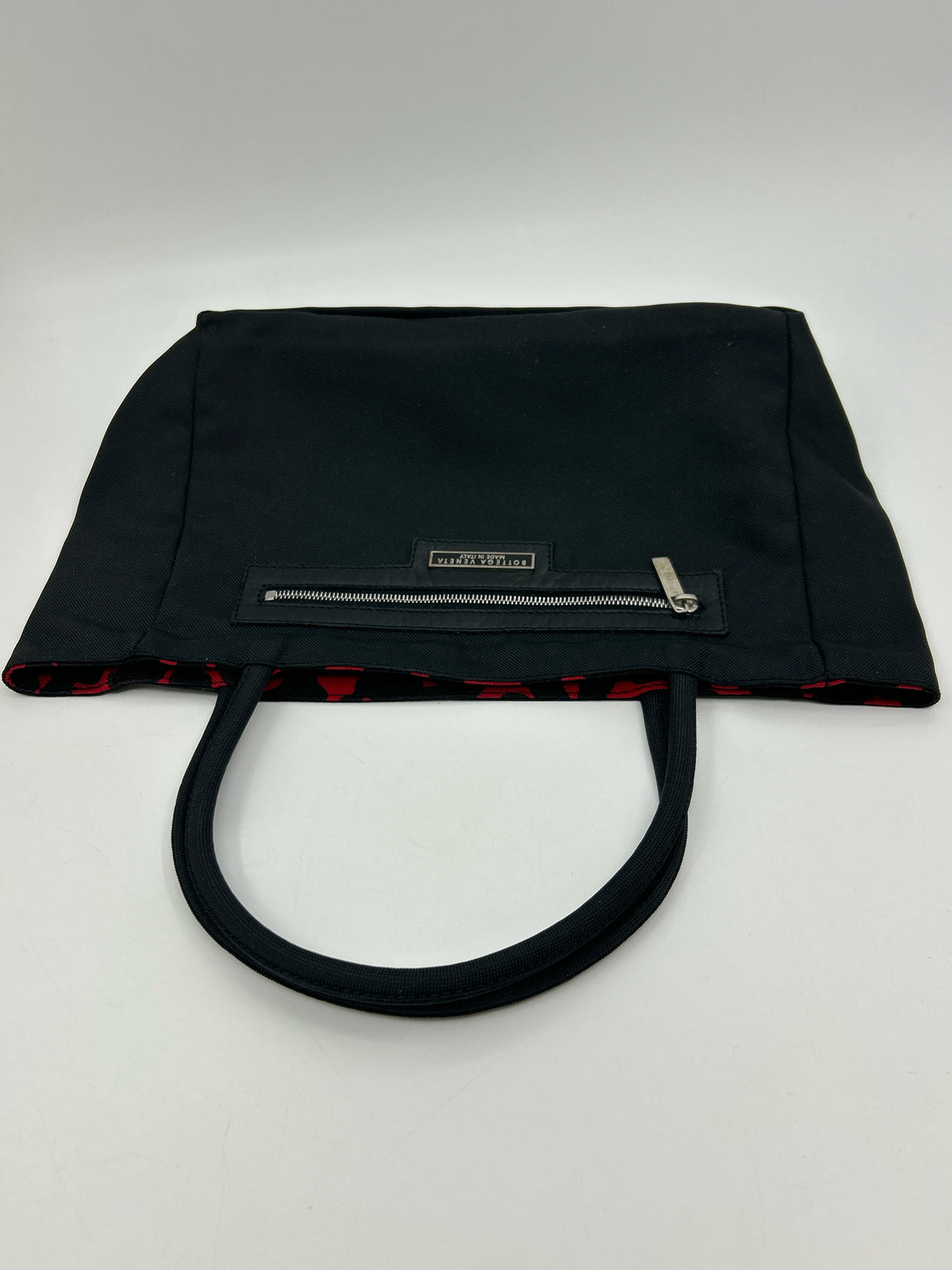 BOTTEGA VENETA Black & Red Women Tote