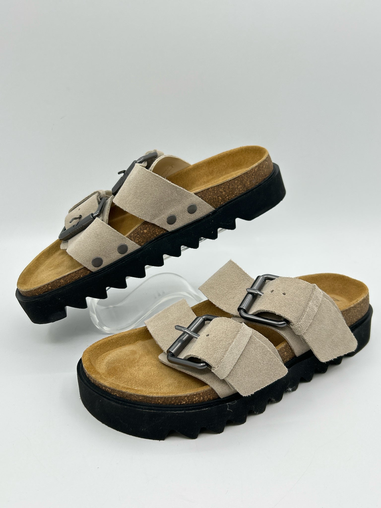 Mikuta Size 39 Beige Women Sandal