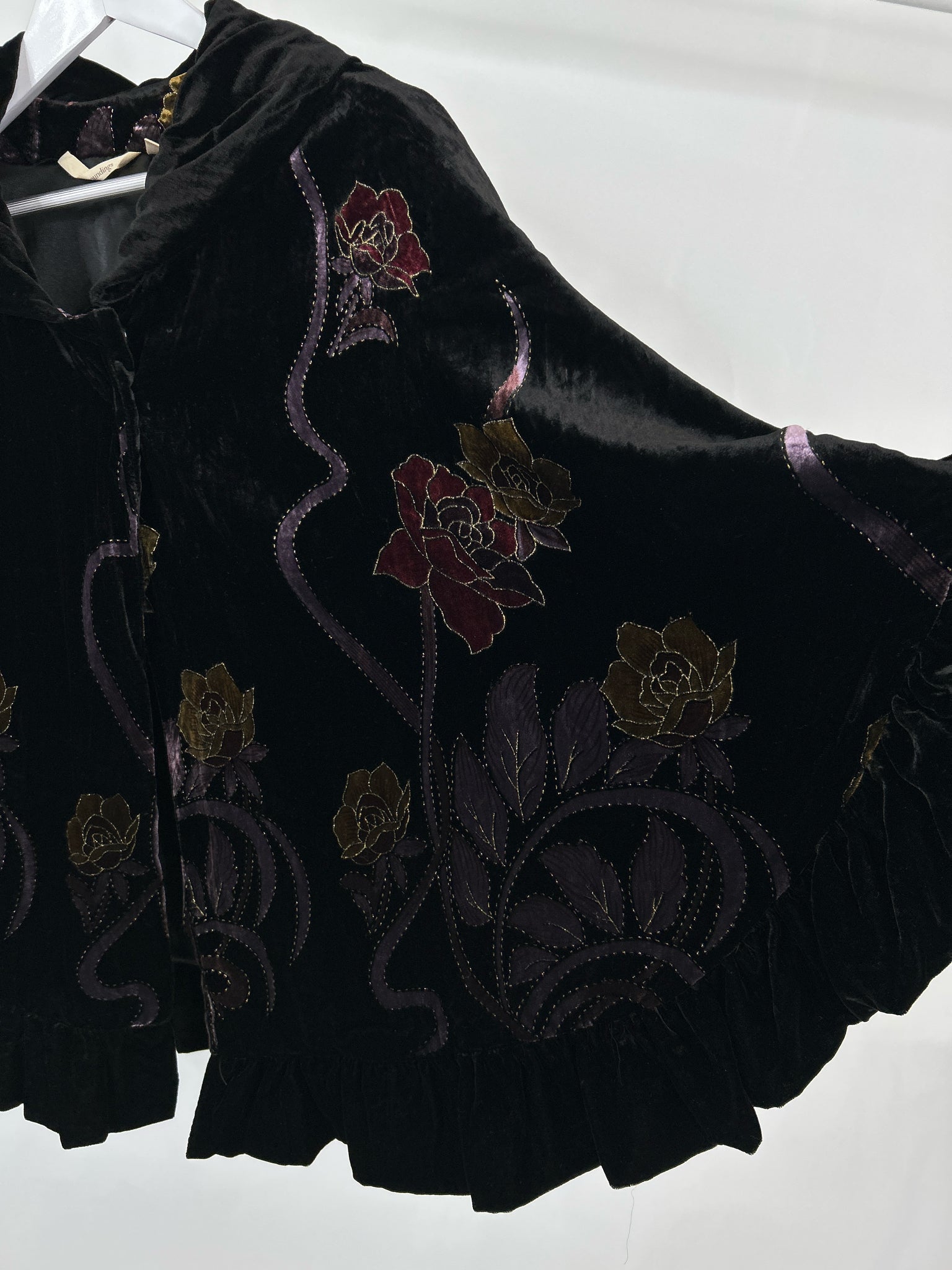 SOFT SURROUNDINGS Size One Size Black Women Cape