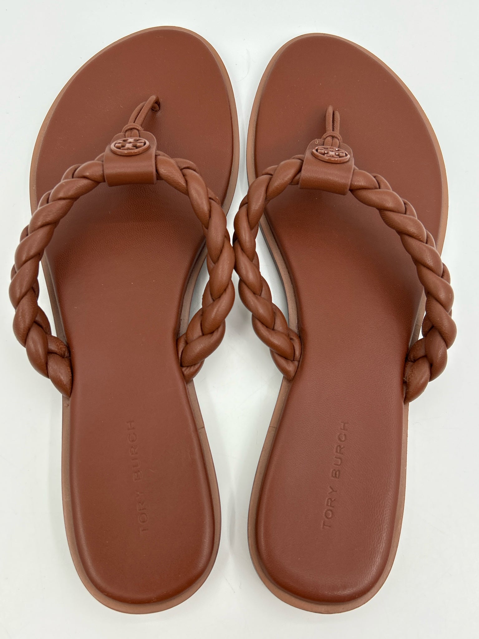 TORY BURCH Size 8.5M Brown Women Sandal
