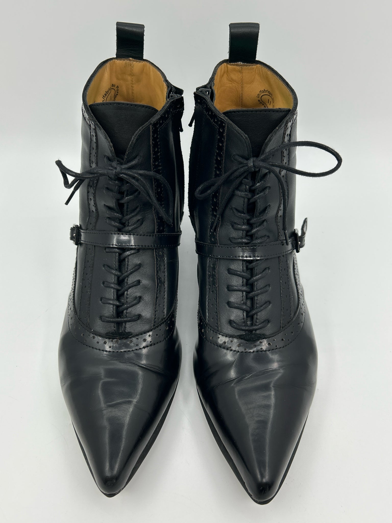 JOHN FLUEVOG Size 11 Black Women Booties