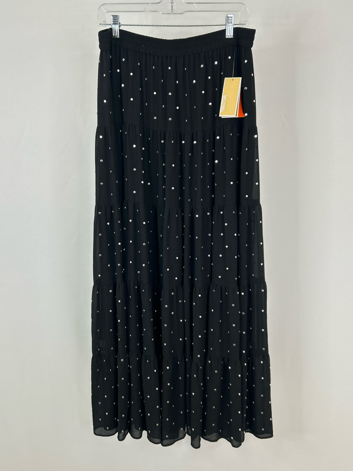MICHAEL MICHAEL KORS Size L Black Women Skirt
