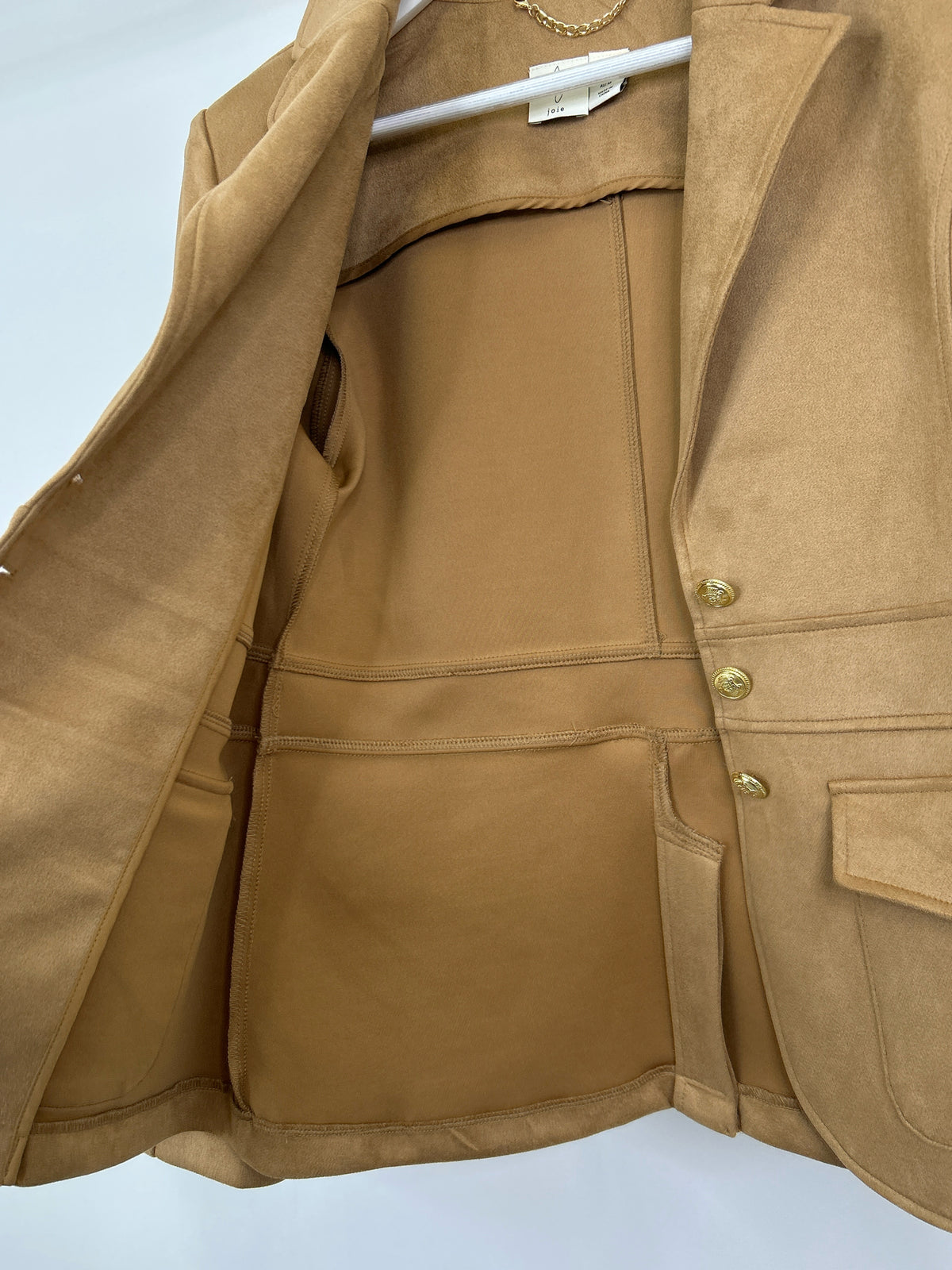JOIE Size M Camel Women Jacket
