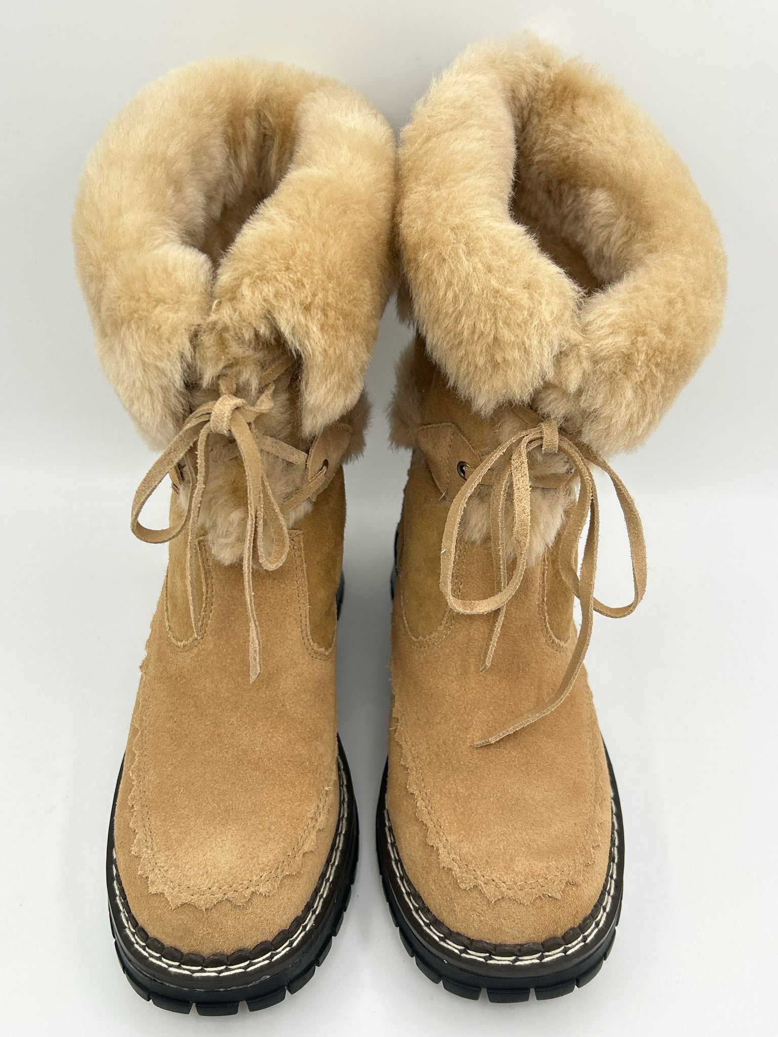 COLDWATER CREEK Size 6.5 Tan Women Boots