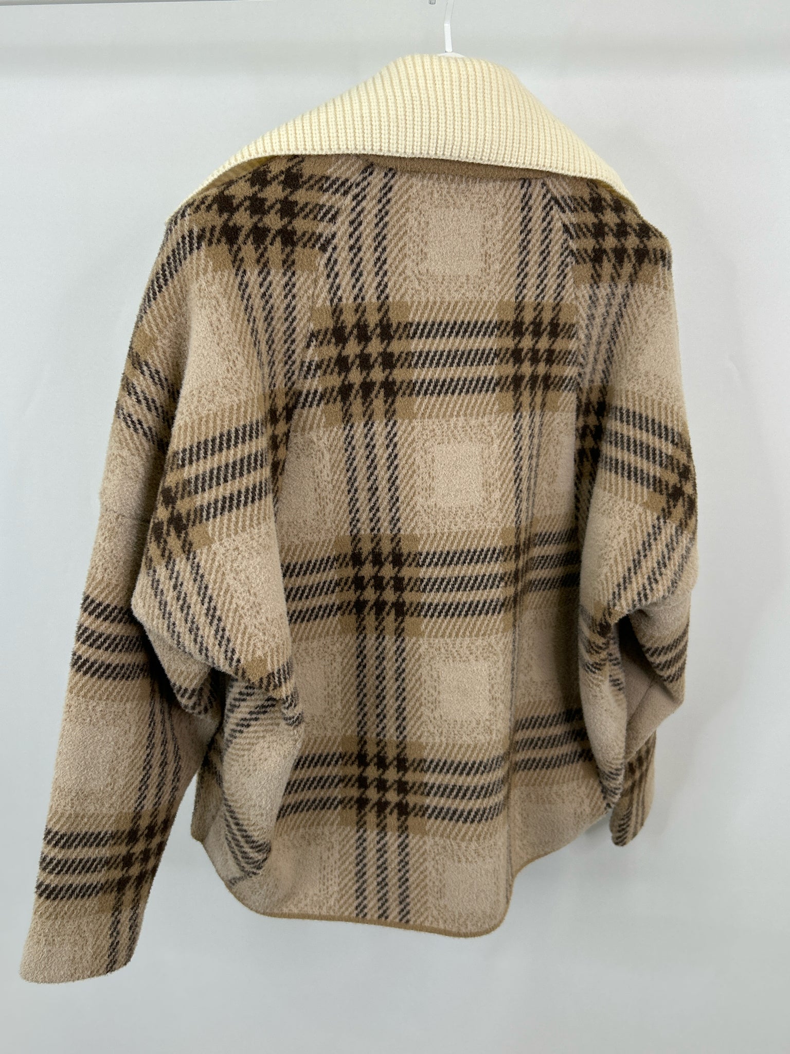 NORTHERN ANGEL Size L Beige and Tan Women Jacket