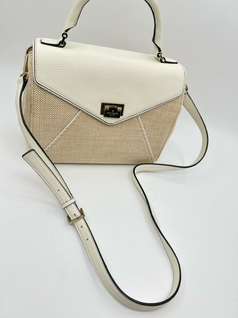 KATE SPADE White and Natural Women's Purse