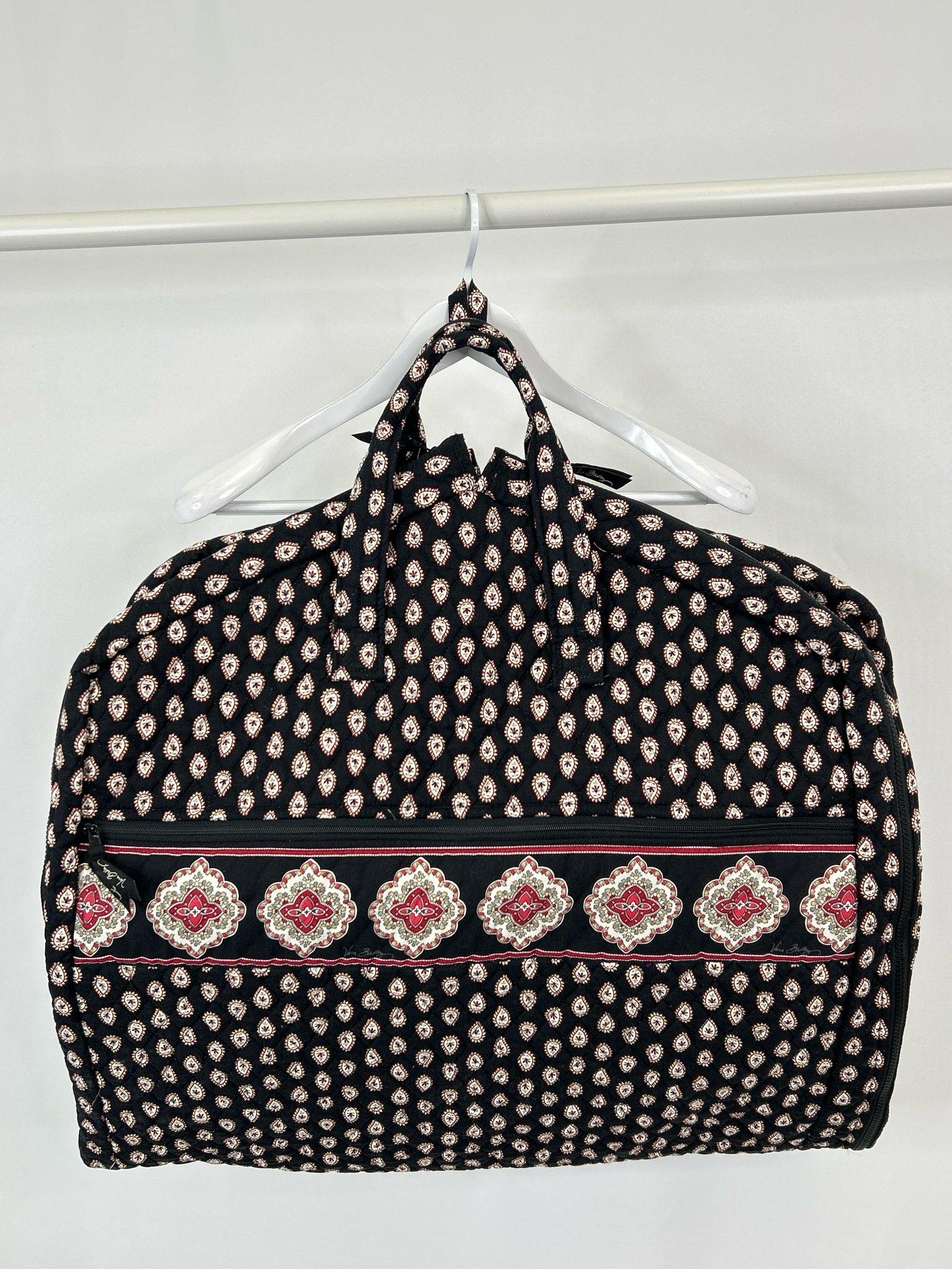 VERA BRADLEY Black Print Luggage
