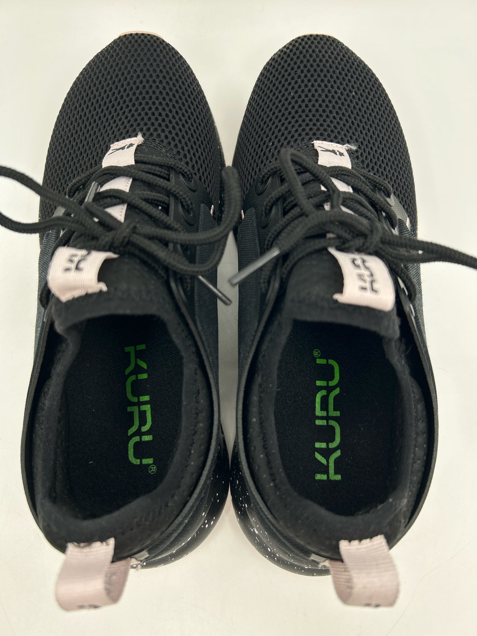 KURU Size 8M Black Women Sneakers