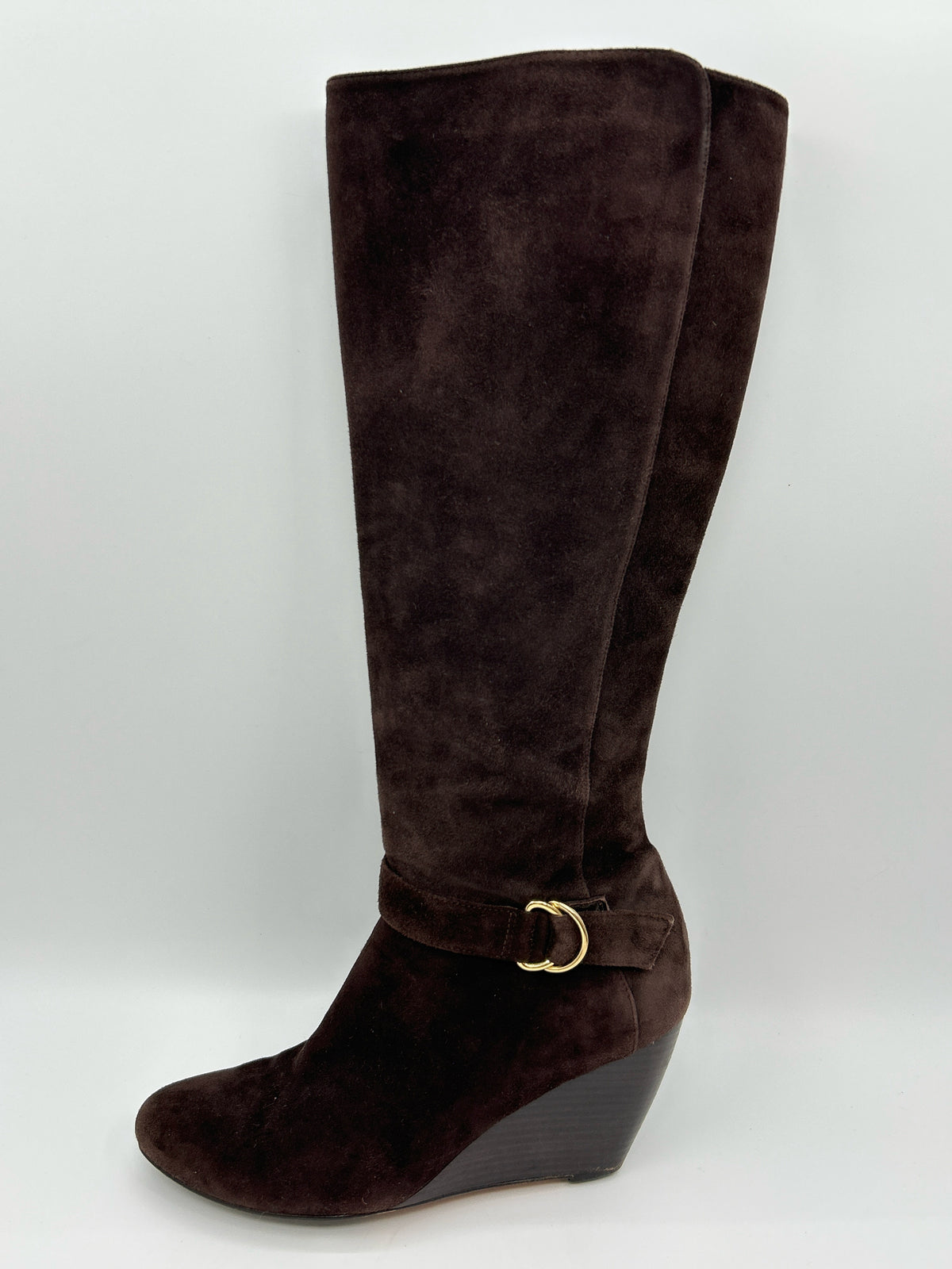 COLE HAAN Size 9B DARK BROWN Women Boots