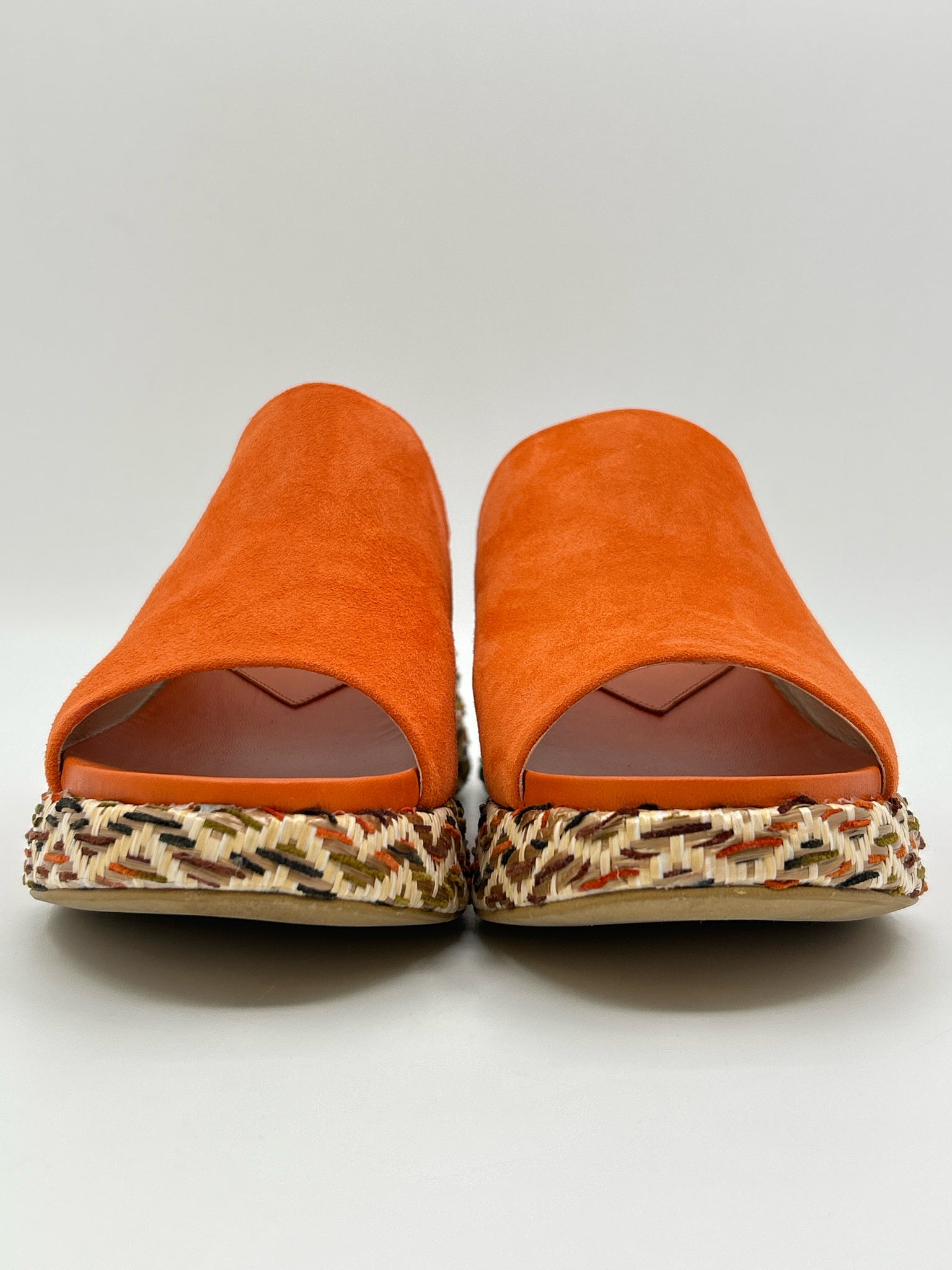 DONALD PLINER Size 7 Orange Women Sandal