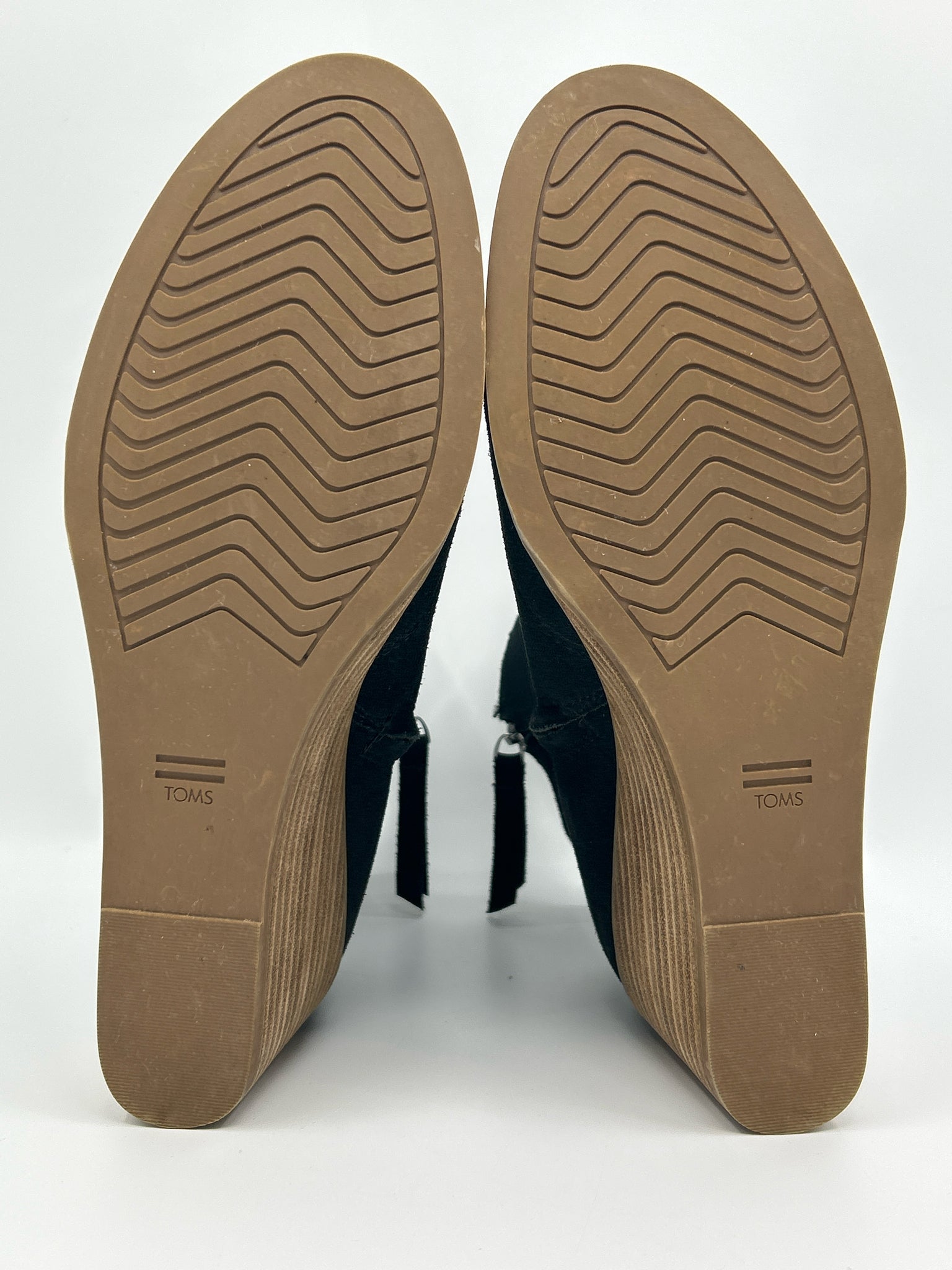 TOMS Size 10 Black Women Booties