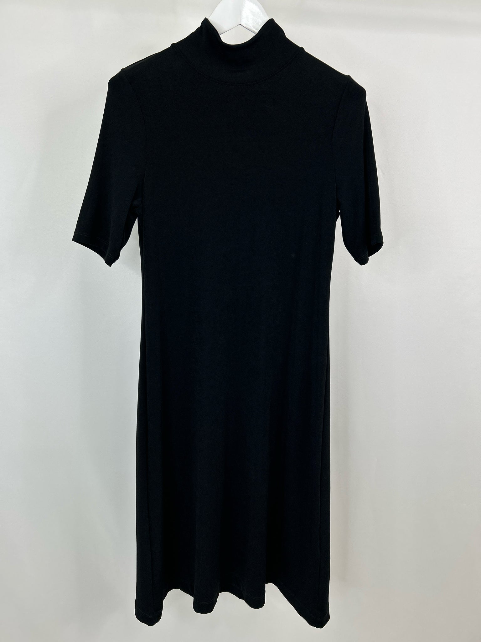 CHICO'S Size M Black Women Dress