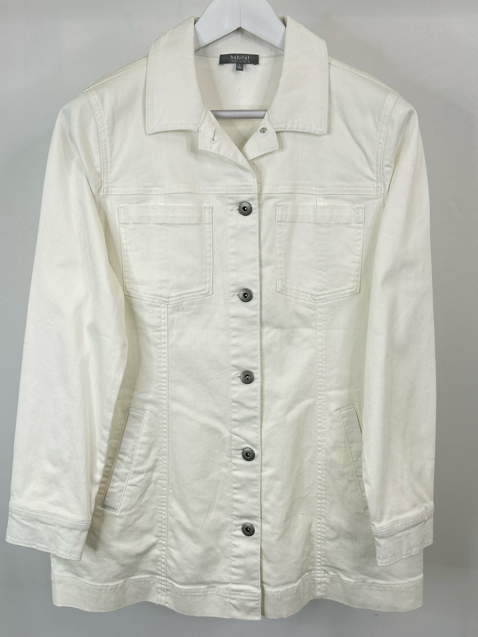 HABITAT Size S White Women Jacket