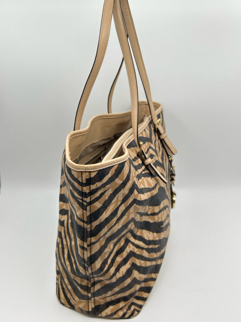 MICHAEL KORS Animal Print Laptop Tote