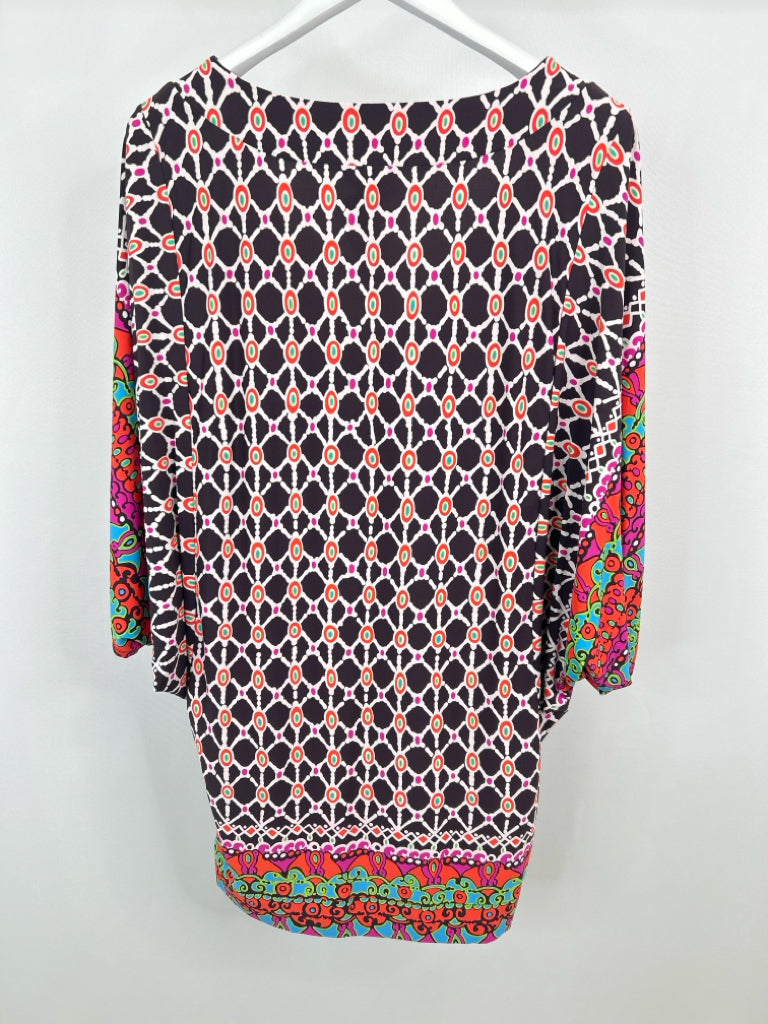TRINA TURK Size L Multi-Color Women's Cover-Up
