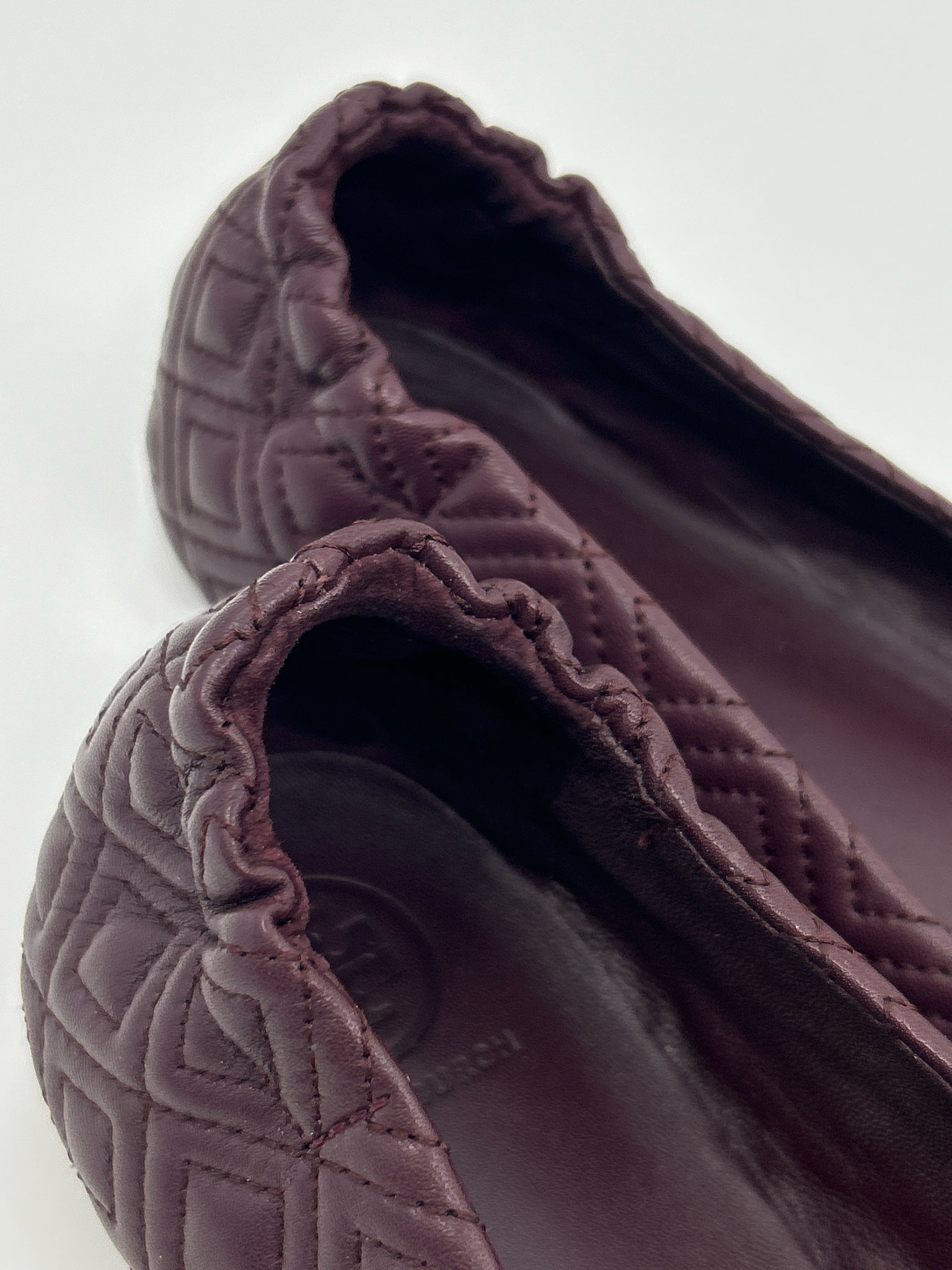 TORY BURCH Size 10M Merlot Women Flats
