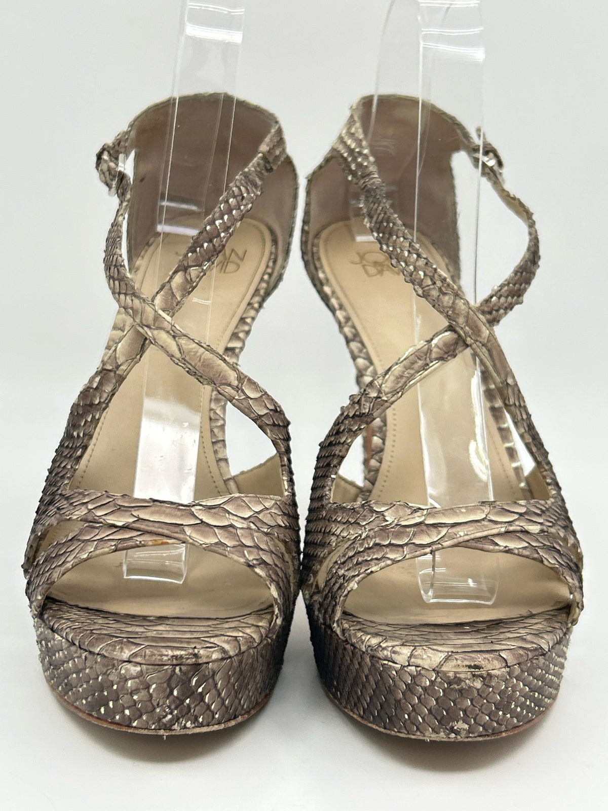 JOAN & DAVID Size 9.5M Animal Print Women Sandal