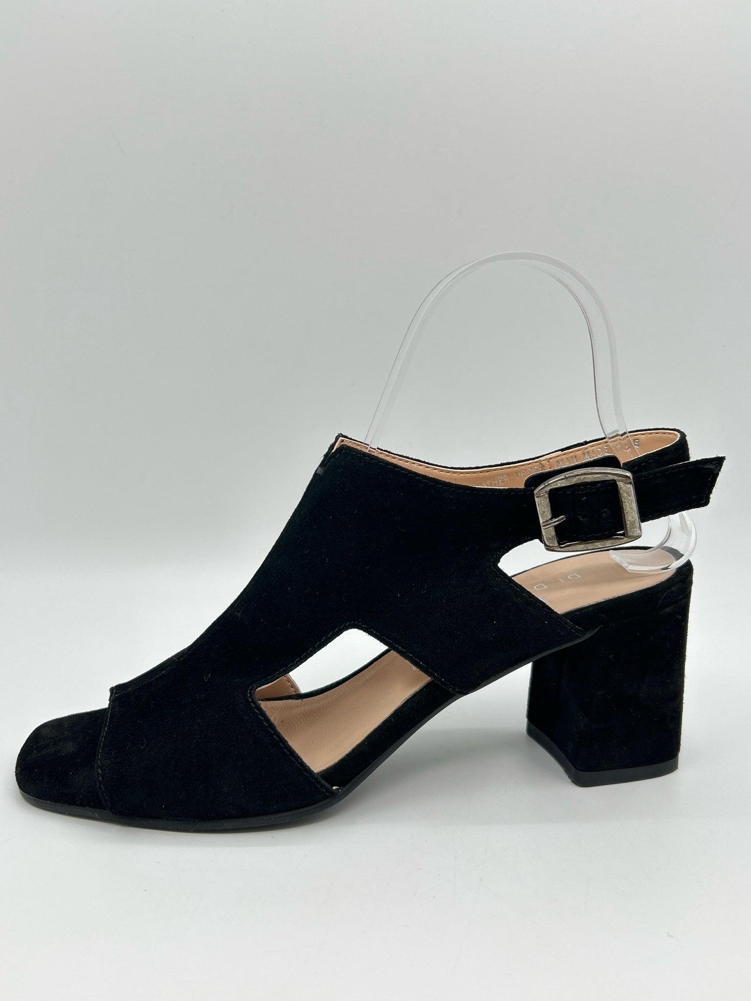 DI DONNA Size 39/8 Black Women Sandal