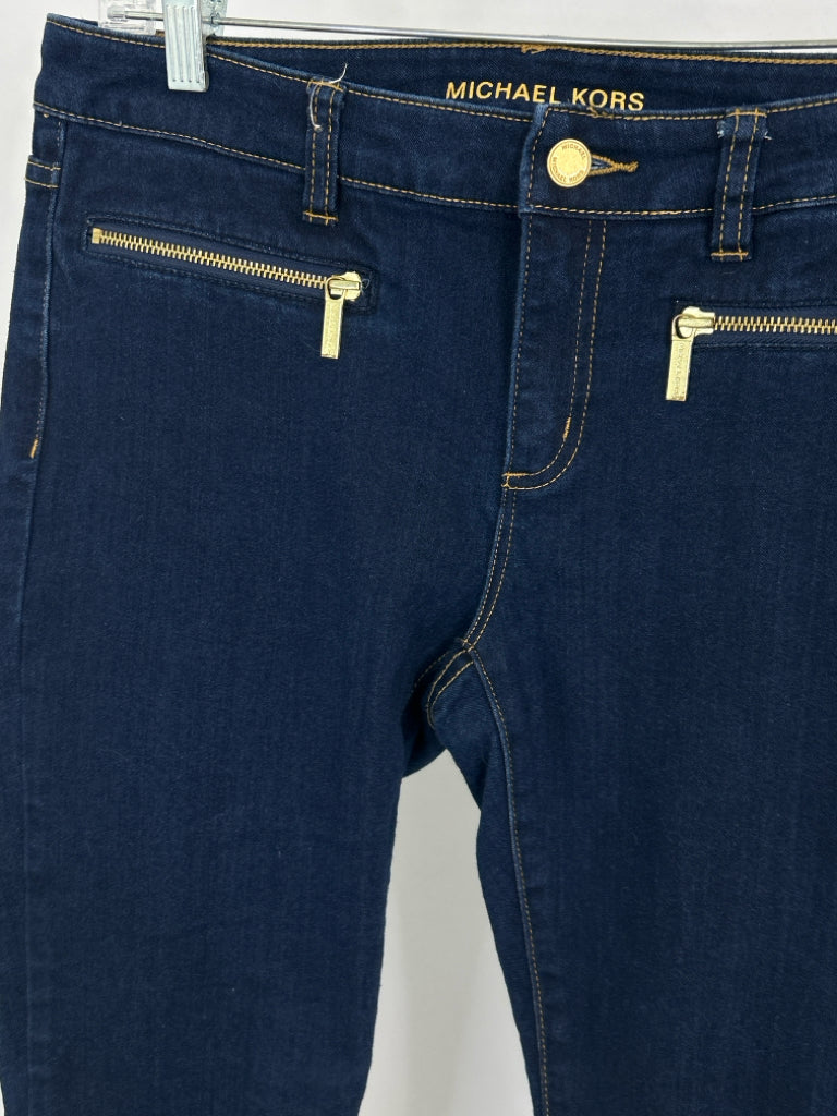 MICHAEL KORS Women Size 8 BLUE DENIM jeans