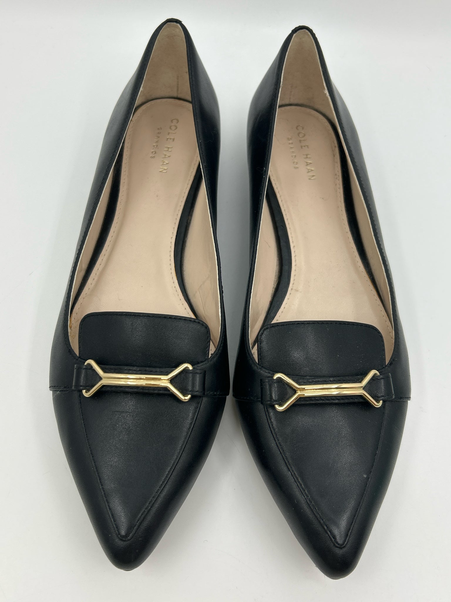 COLE HAAN Size 10B Black Women Flats