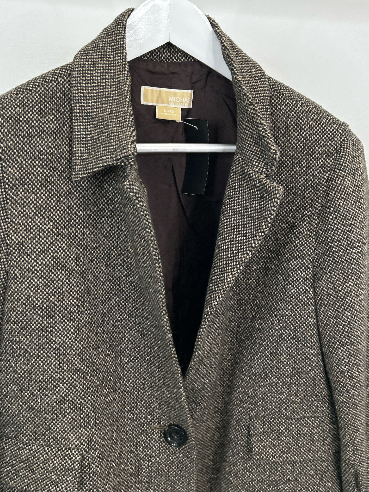 MICHAEL MICHAEL KORS Size L Brown Women Jacket