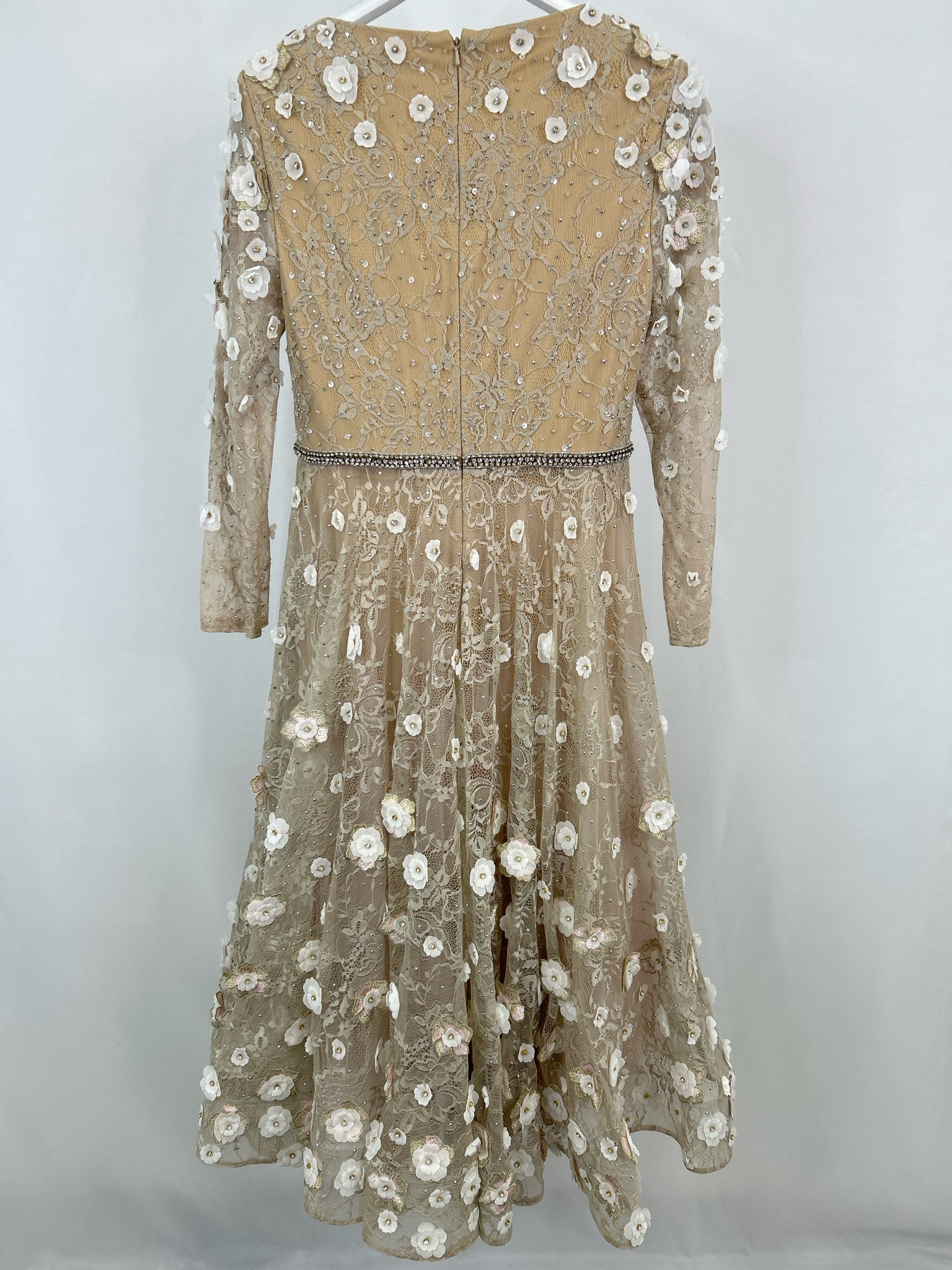 MAC DUGGAL Size 10 Beige Women Dress