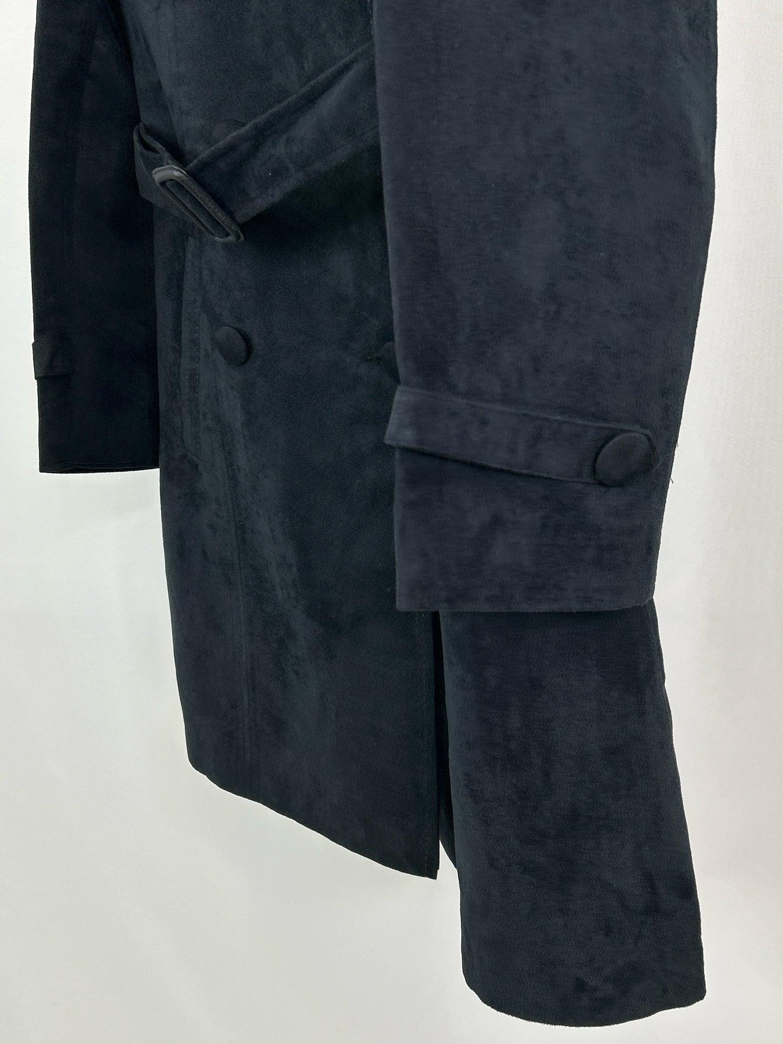MONTE CARLO Size XL Navy Women Trench Coat