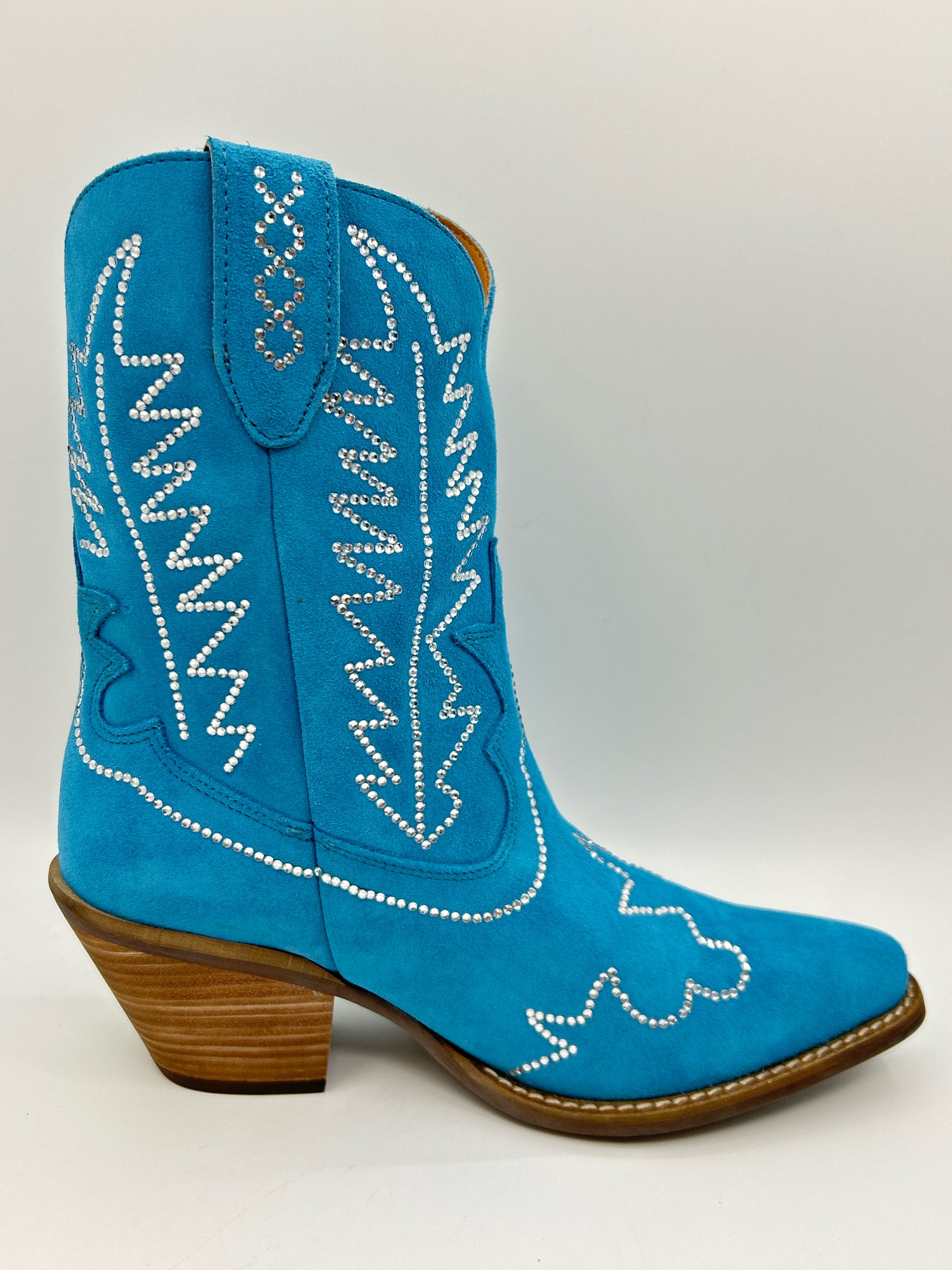 DINGO Size 8.5M Blue Women Boots
