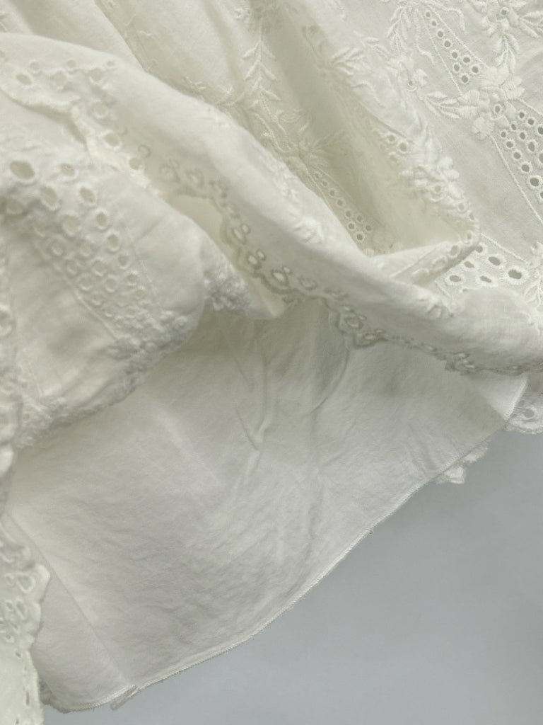 JOHNNY WAS Size M White Women's Top
