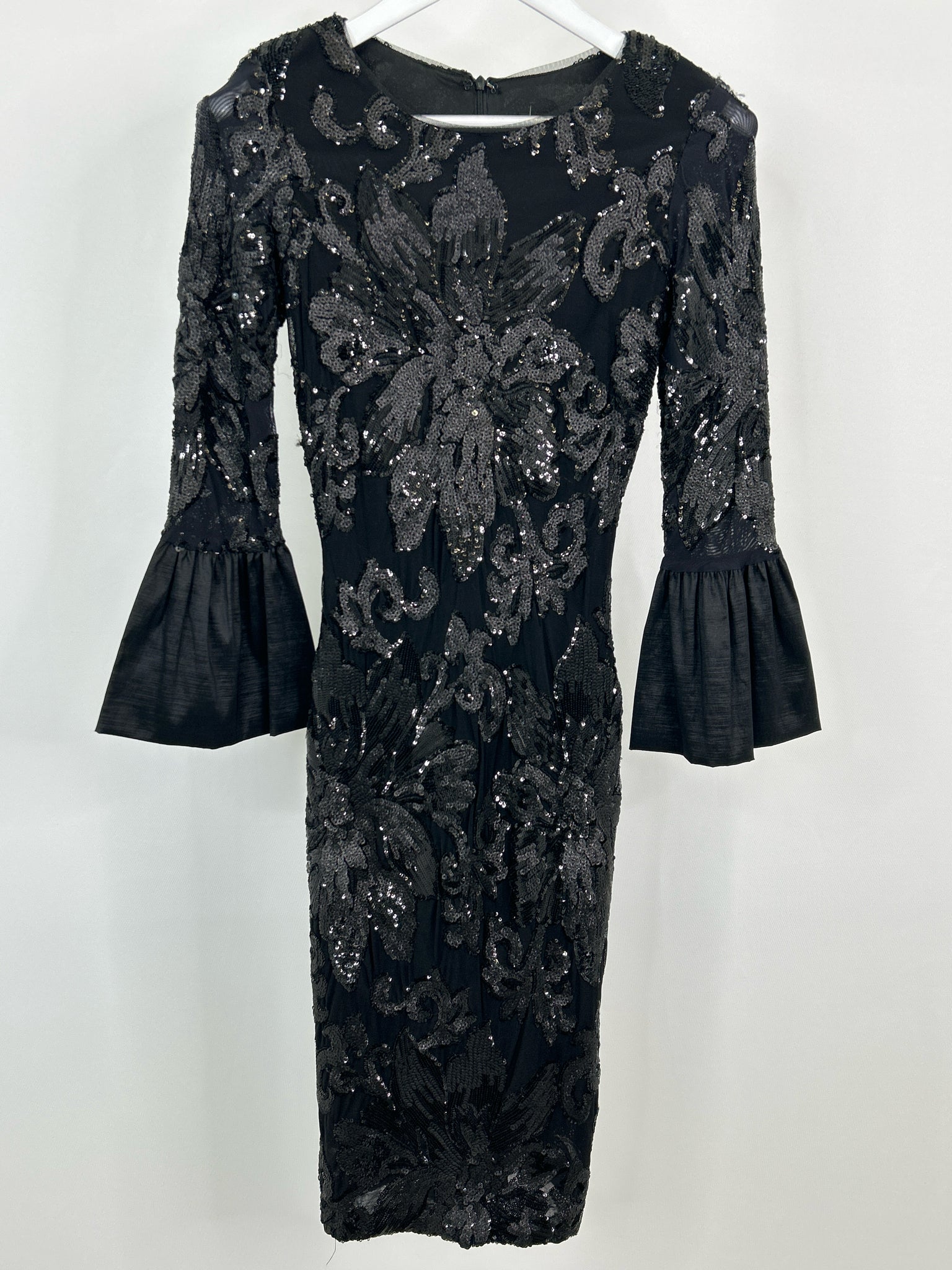 BETSEY & ADAM NWT Size 4 Black Women Dress