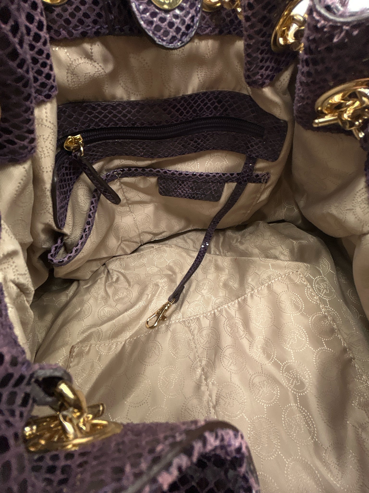 MICHAEL MICHAEL KORS Purple Women Purse