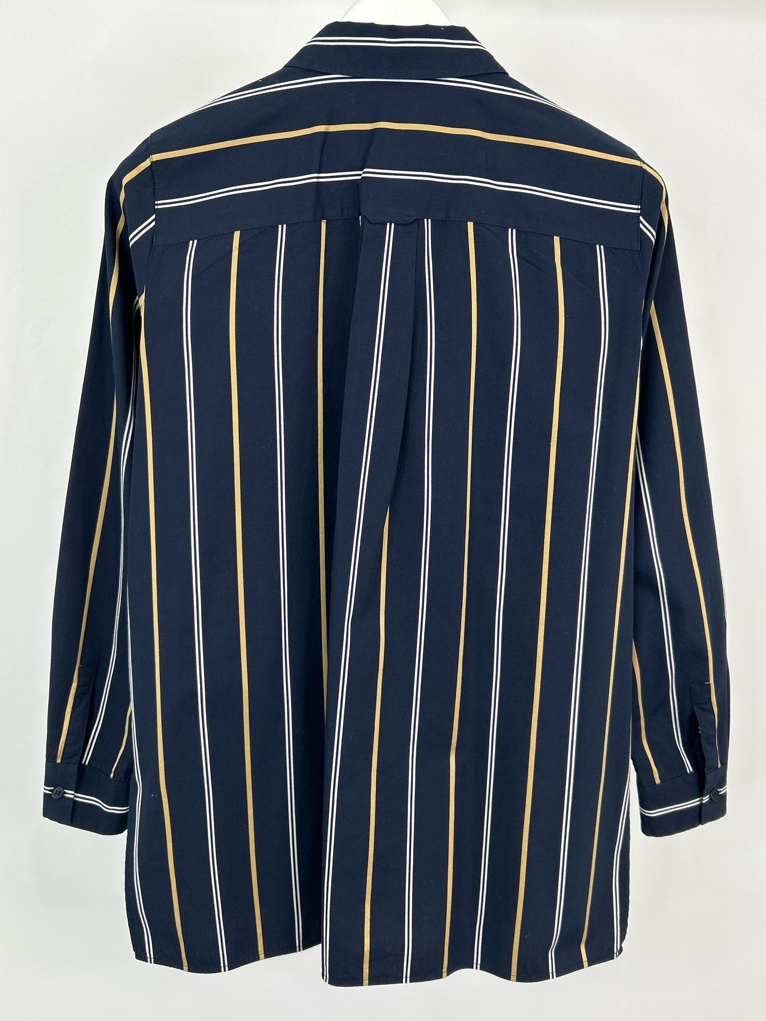 LAFAYETTE 148 Size S NAVY STRIPED Women Shirt