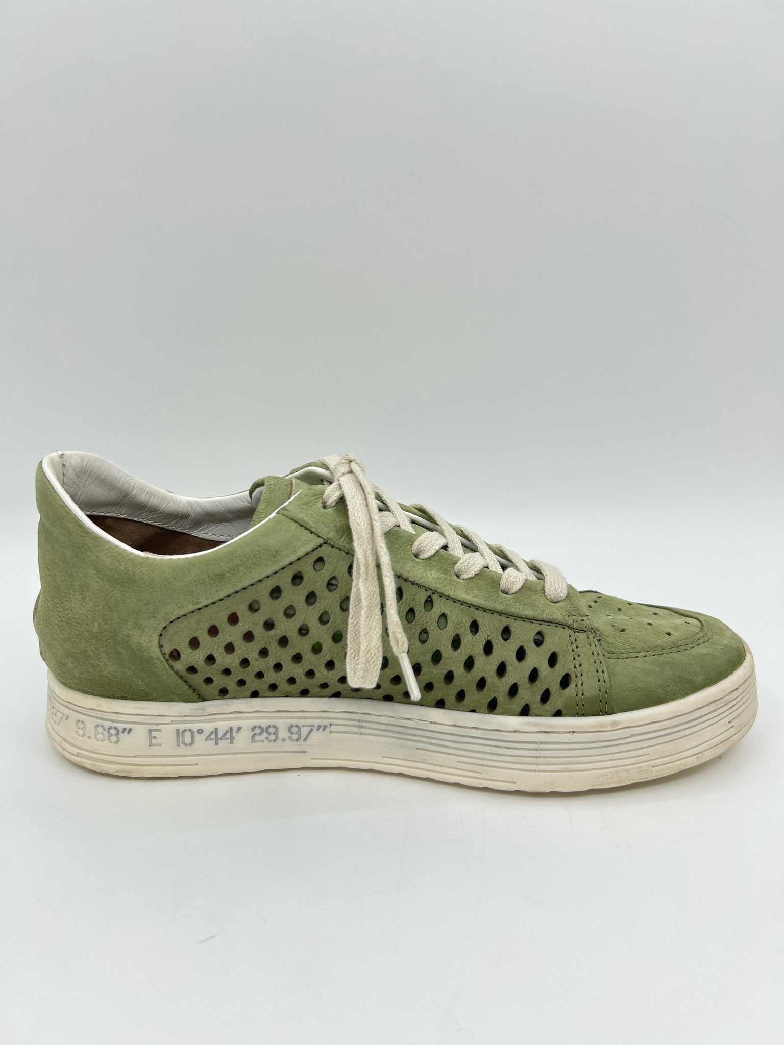 A.S. 98 Size 9/9.5 Green Women Sneakers