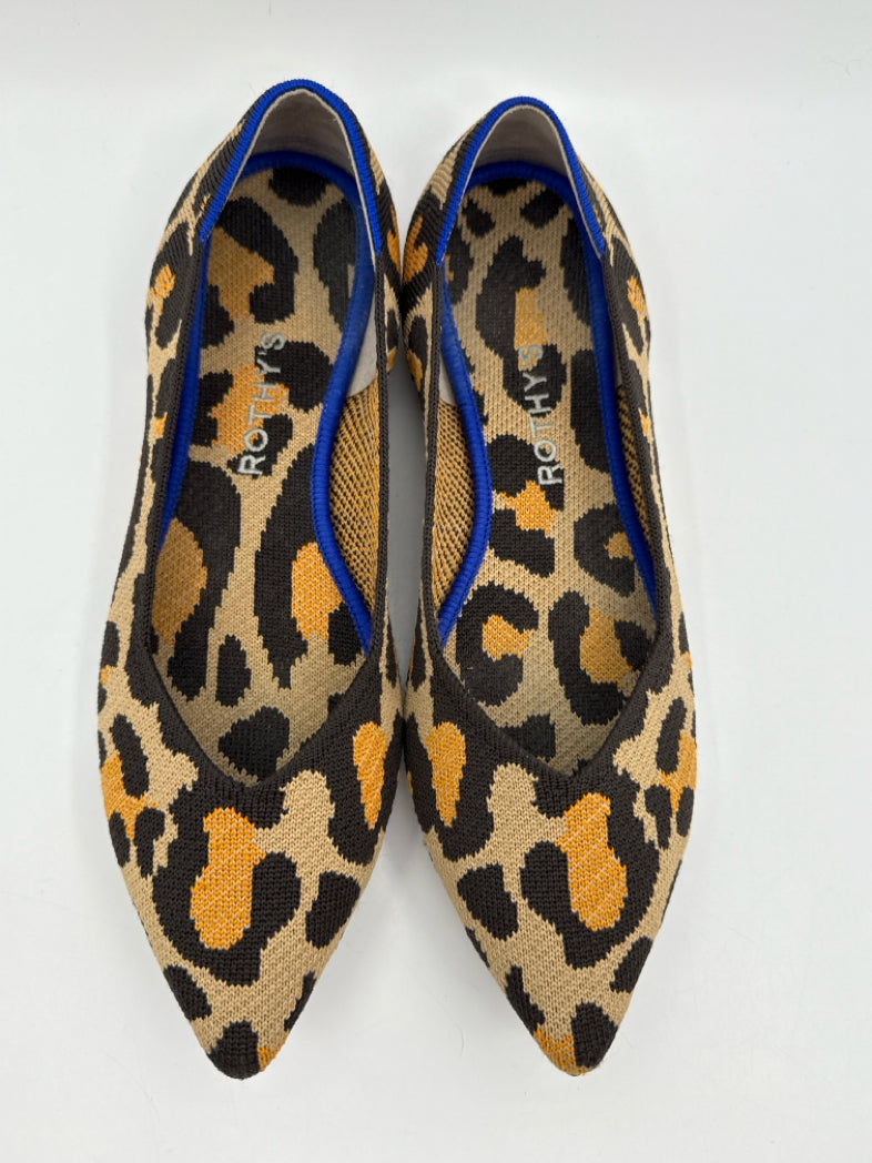 ROTHY'S Size 9 Animal Print Flats