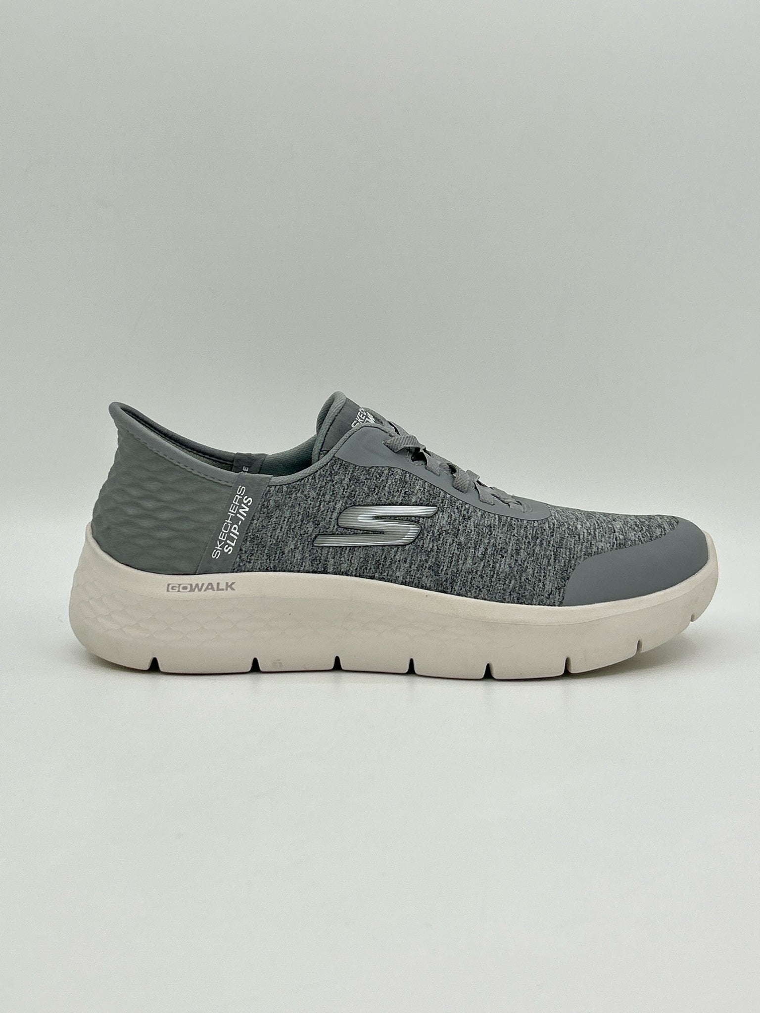 skechers Size 7.5 Grey Women Sneakers