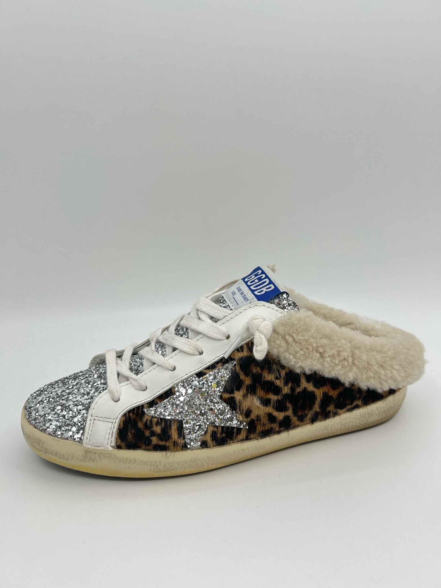 GOLDEN GOOSE Size 8 Brown and Black Women Sneakers