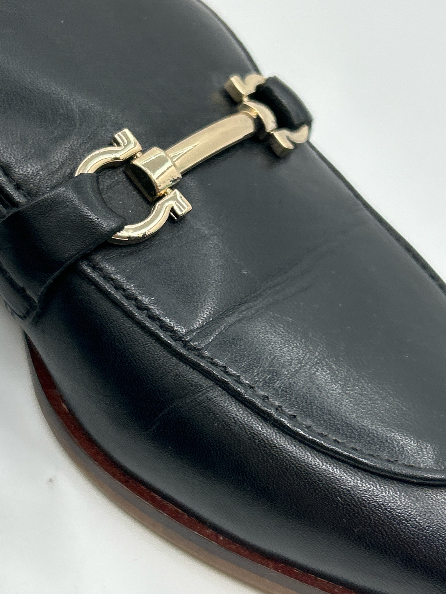 DUNE Size 37 Black Women Loafer