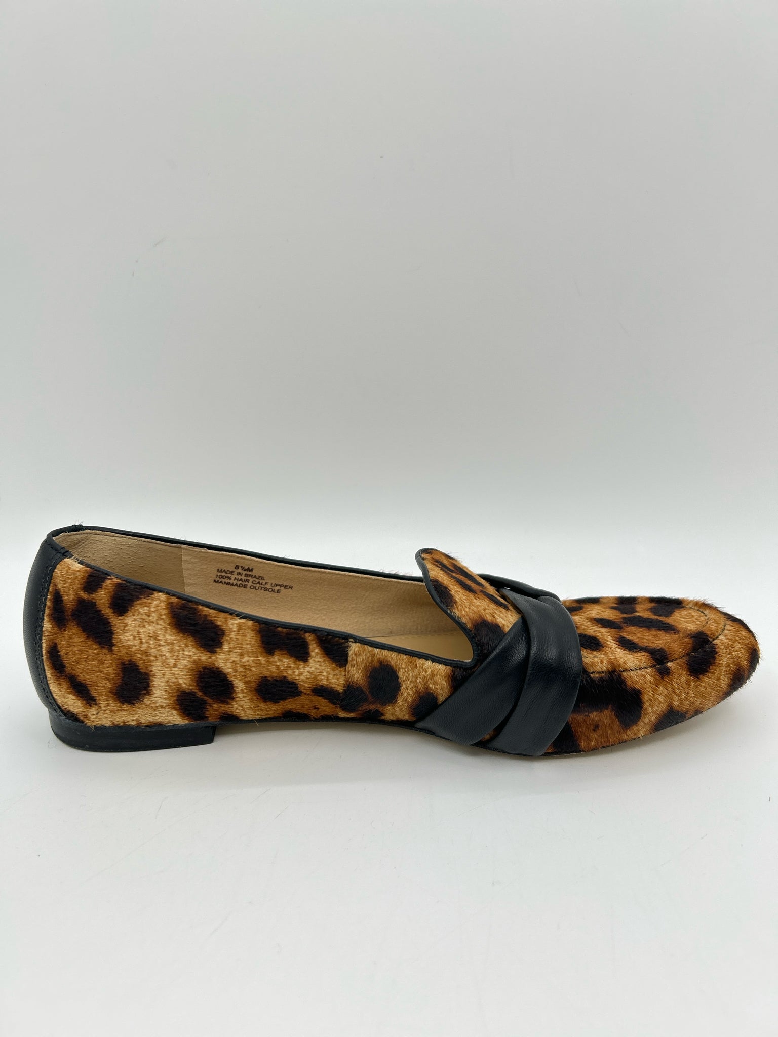 TALBOTS Size 8.5M Tan and Black Women Loafer