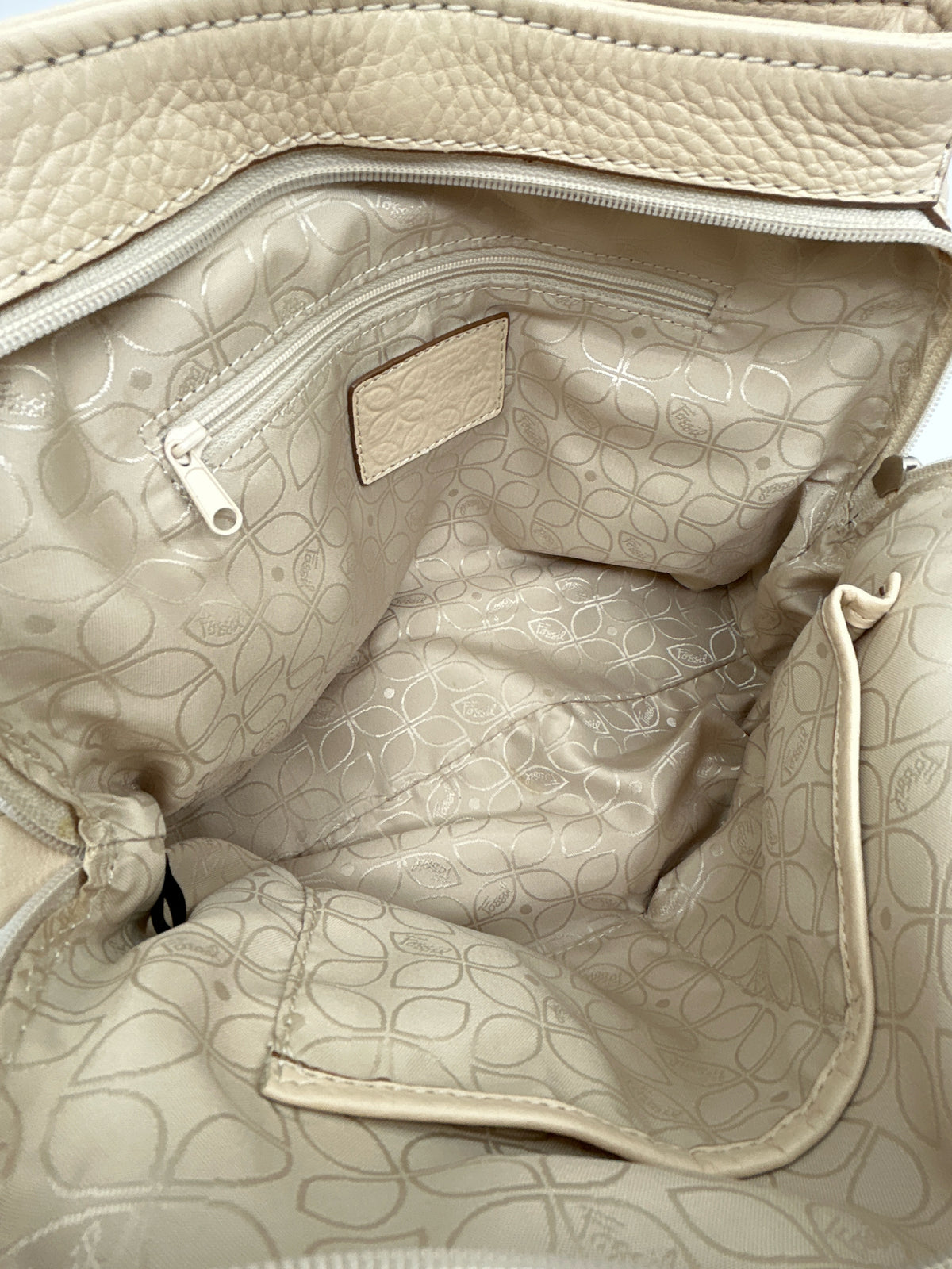 FOSSIL Beige Women Purse