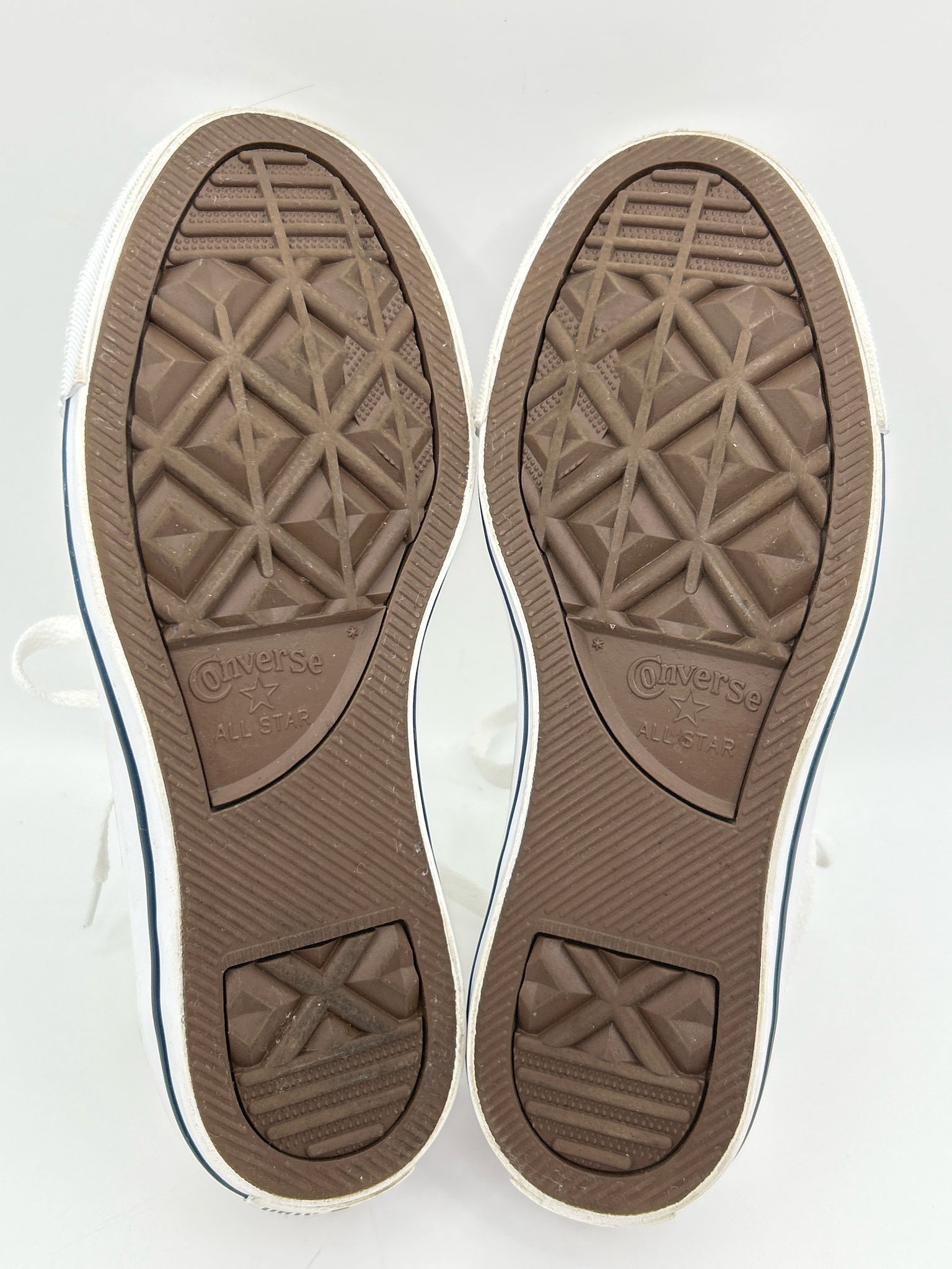 CONVERSE Size 7 White Women Sneakers