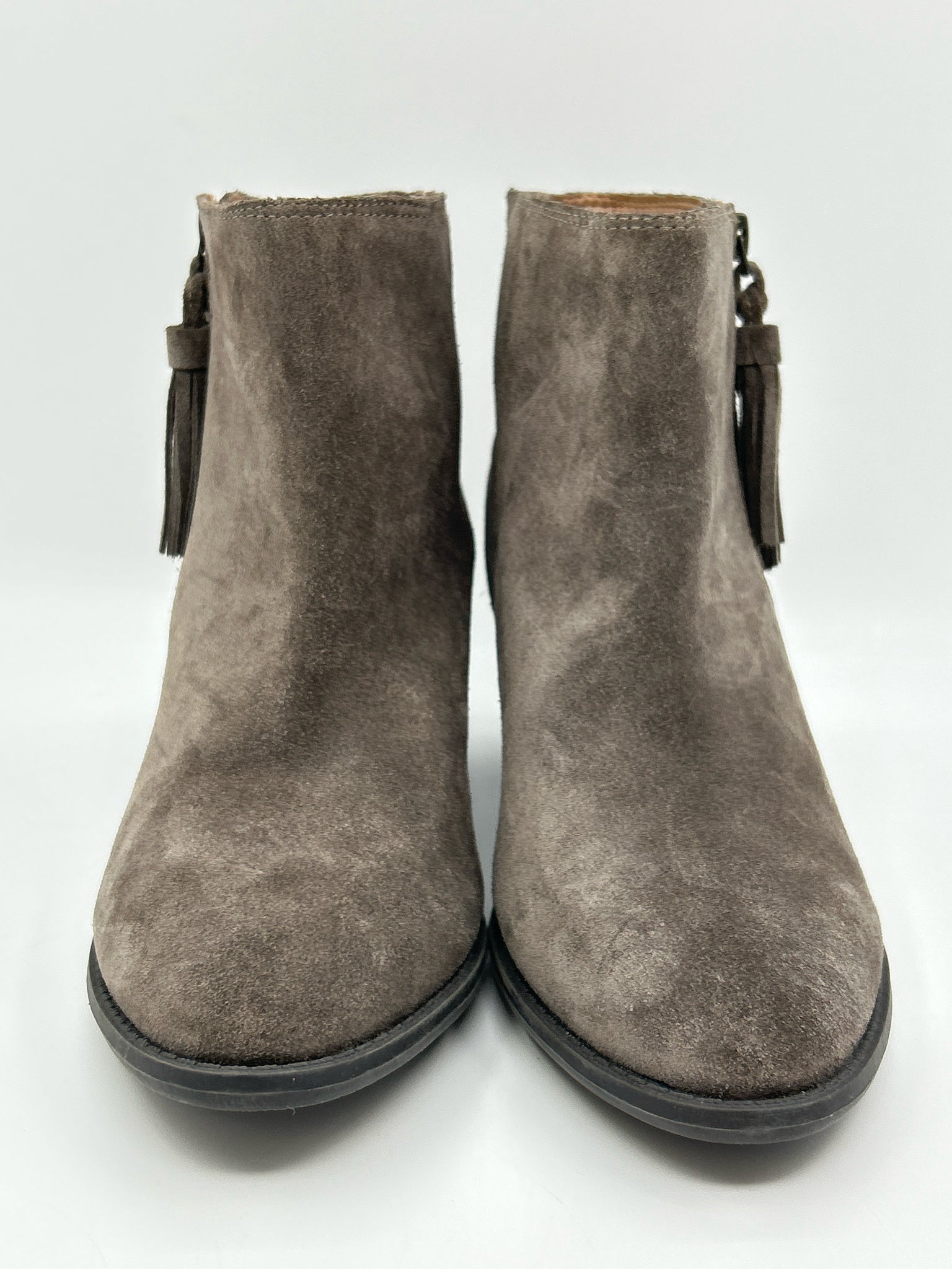 VIONIC Size 9 Grey Women Booties
