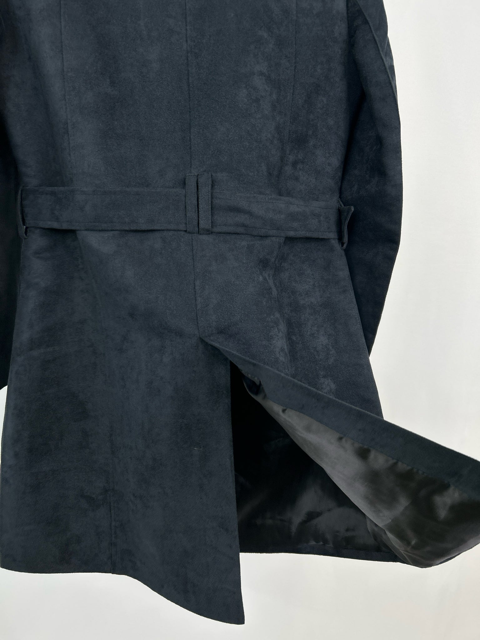 MONTE CARLO Size XL Navy Women Trench Coat