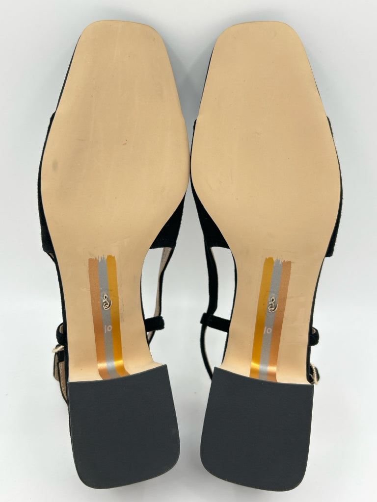 SAM EDELMAN Size 10 Black Women's Pumps