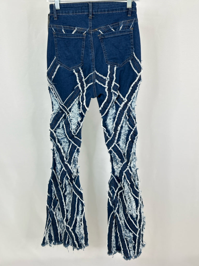 PURPLE FLAME Women Size S BLUE DENIM jeans