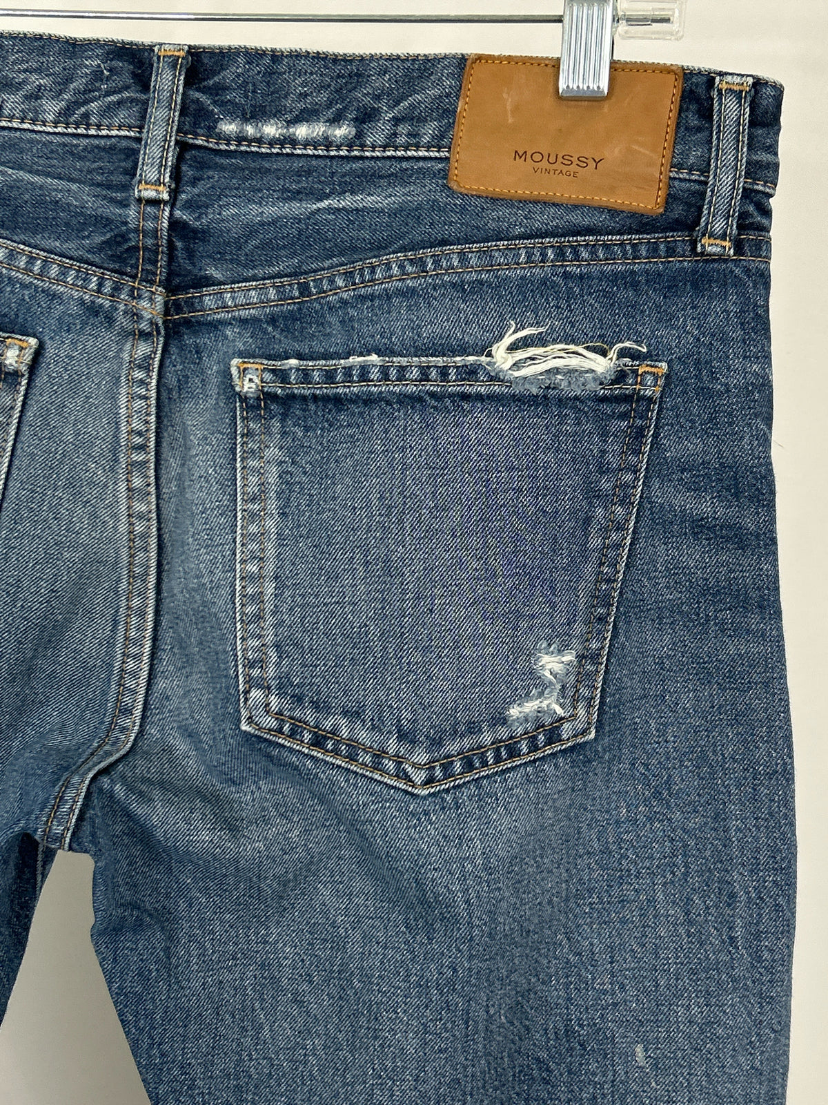 Moussy Size 31 BLUE DENIM Women jeans
