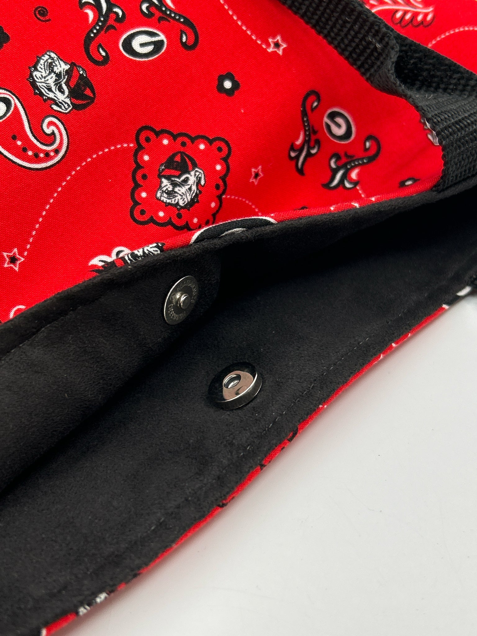 Maddy Moo Red and Black Women Purse