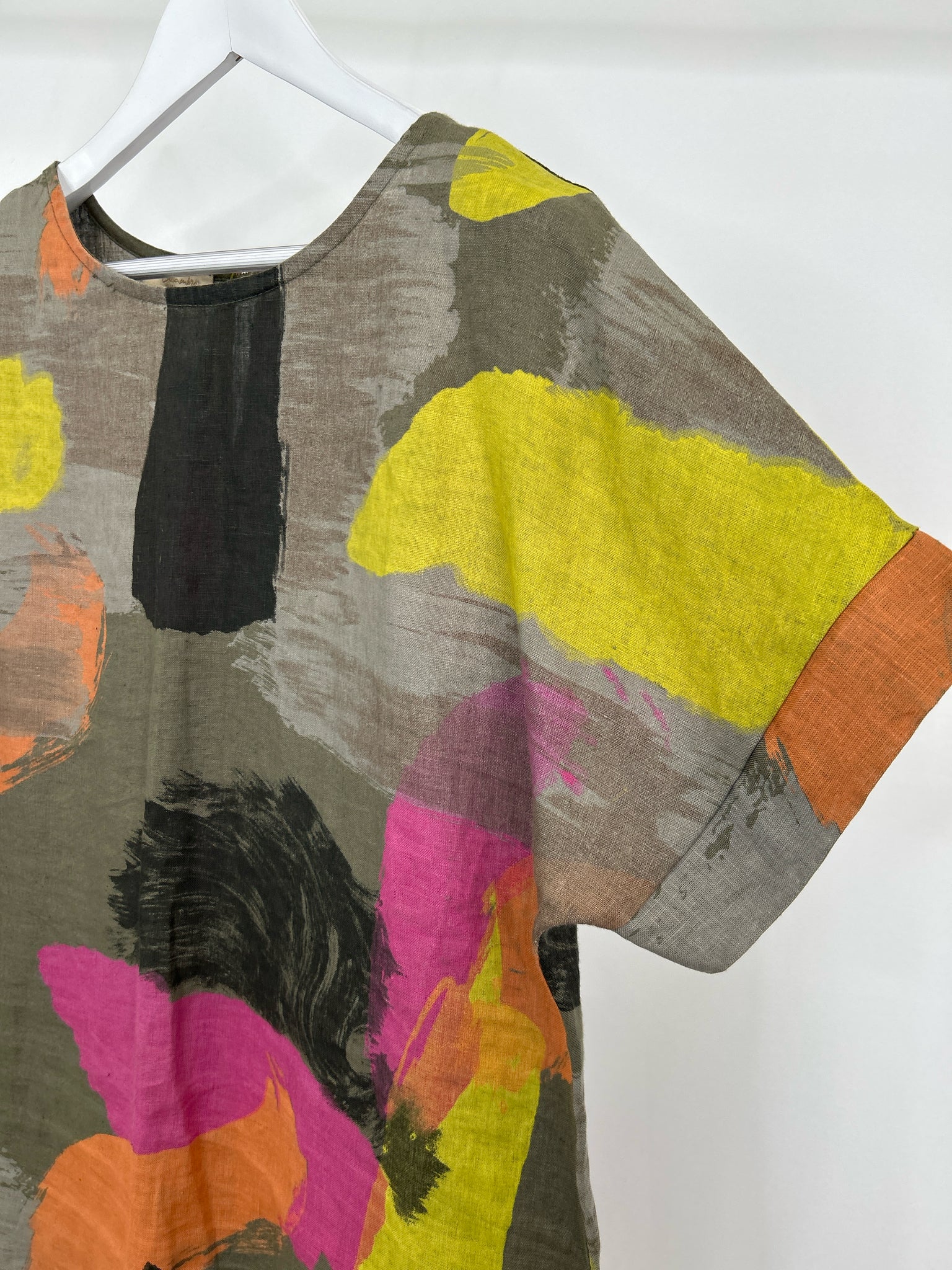 BELLAMBIA Size L Multi-Color Women Dress