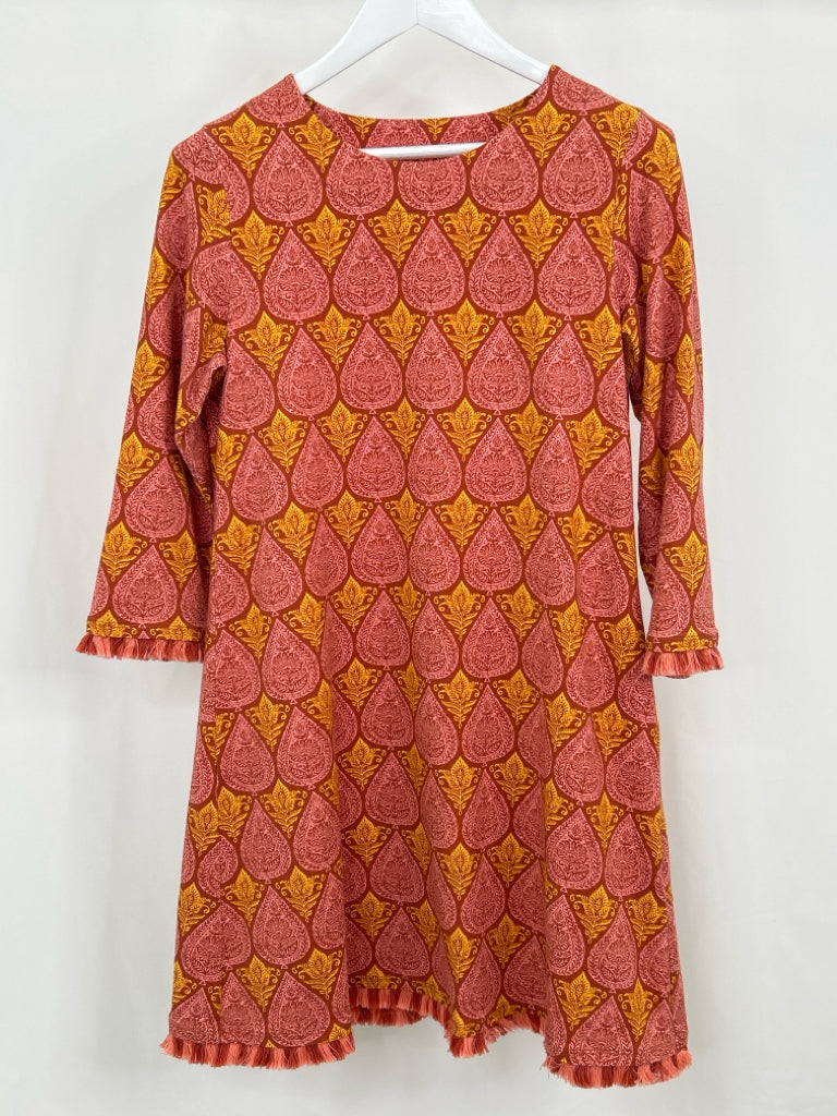 SPARTINA Women Size M Pink and Yellow Dress