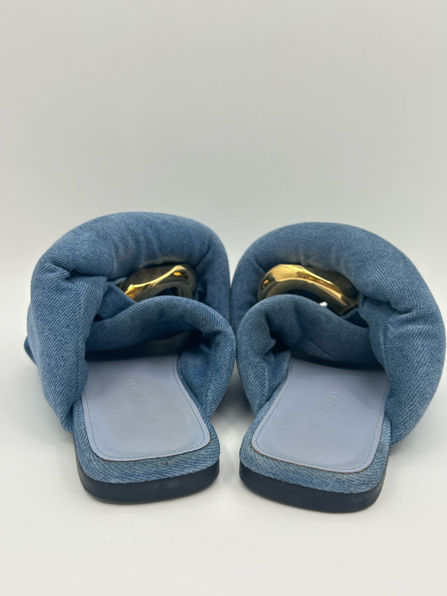 JW ANDERSON Size 38 BLUE DENIM Women Sandal